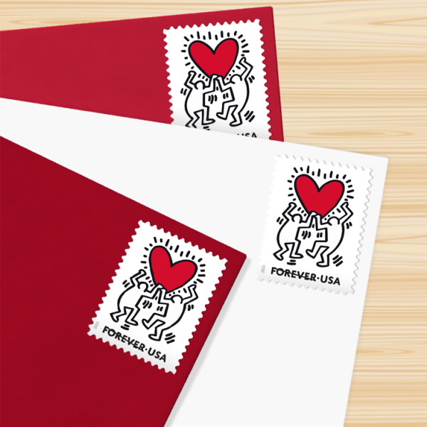 2025 Love Stamps 100 pcs - Forever Stamps