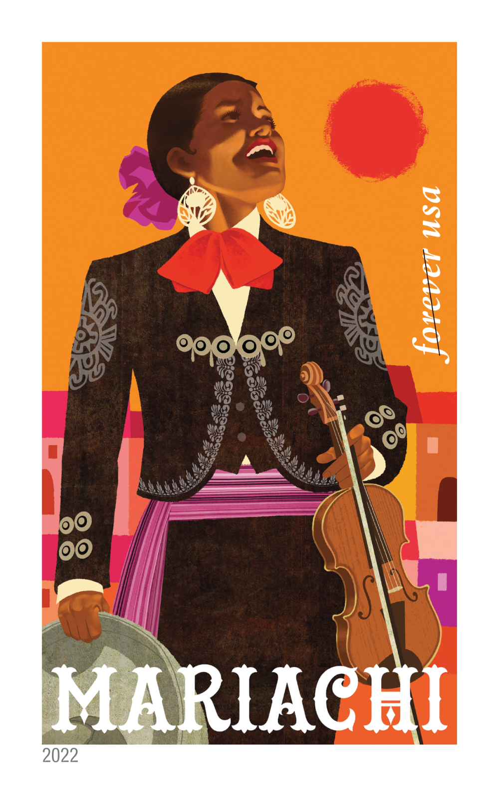 2022 Mariachi Stamps - Forever Stamps