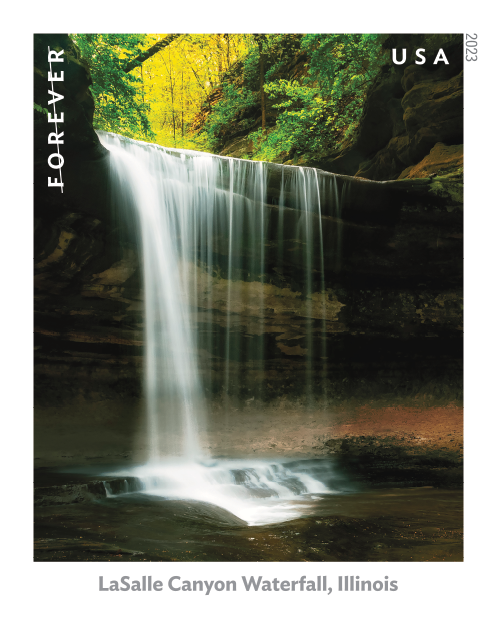 2023 Waterfalls Stamps 100 PCS - Forever Stamps