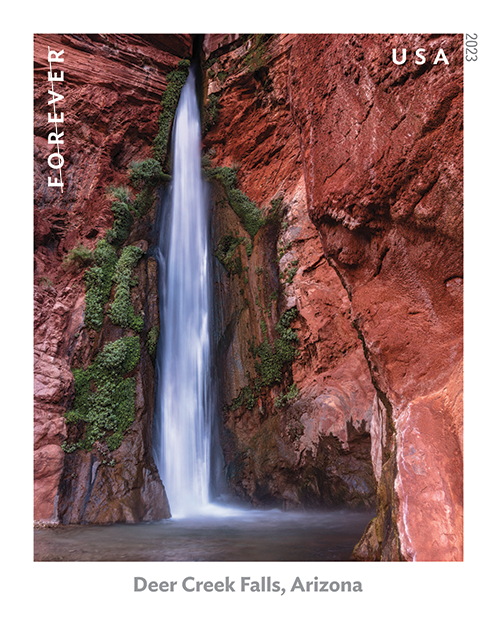 2023 Waterfalls Stamps 100 PCS - Forever Stamps