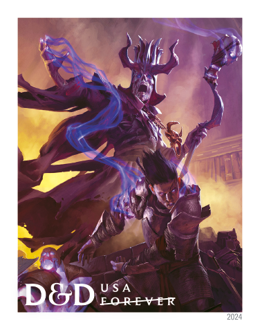 2024 Dungeons & Dragons Stamps - Forever Stamps