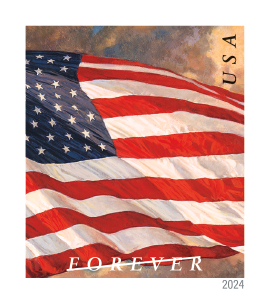 2024 U.S. Flags Stamps books - Forever Stamps