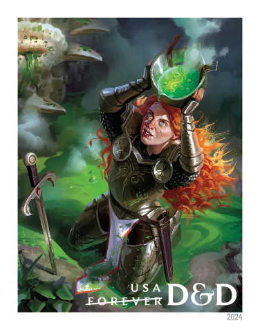 2024 Dungeons & Dragons Stamps - Forever Stamps