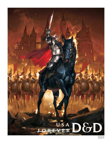 2024 Dungeons & Dragons Stamps - Forever Stamps
