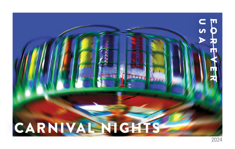 2024 Carnival Nights Stamps - Forever Stamps