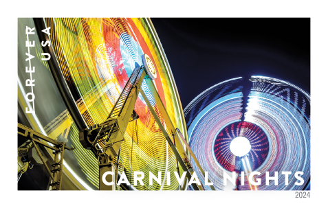 2024 Carnival Nights Stamps - Forever Stamps