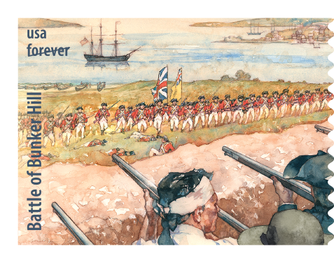 2025 Battlefields of the American Revolution Stamps - Forever Stamps