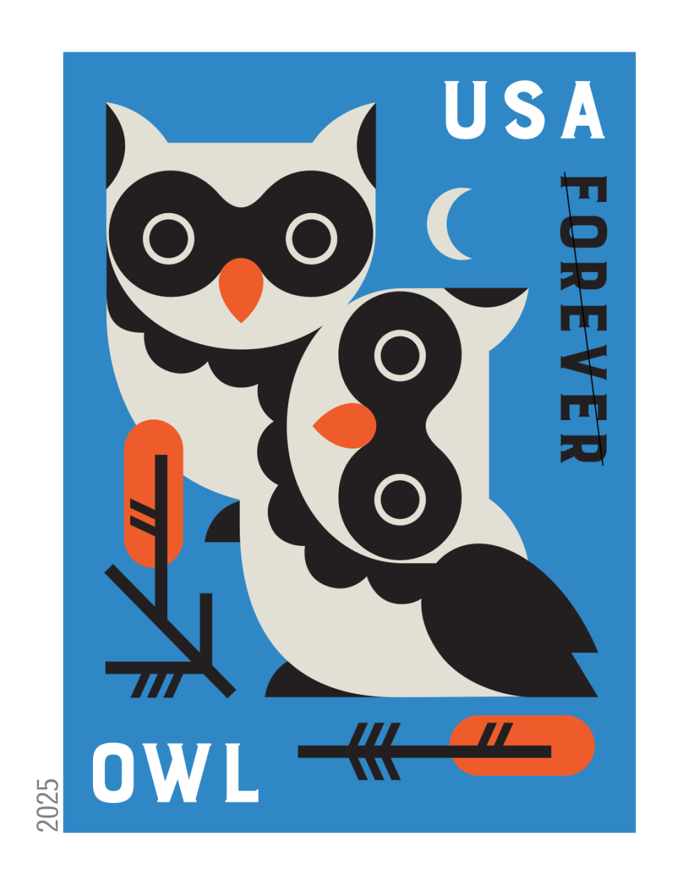 2025 Baby Wild Animals Stamps 100 pcs - Forever Stamps