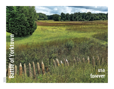 2025 Battlefields of the American Revolution Stamps - Forever Stamps