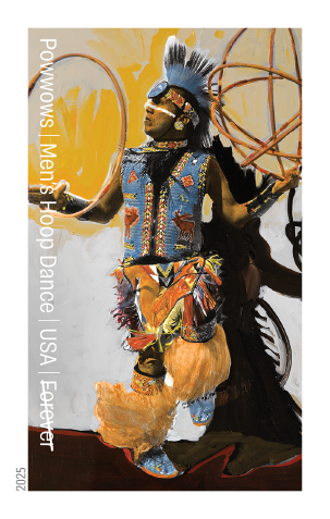 2025 Powwows Celebrating Native American Culture Stamps 100 pcs - Forever Stamps