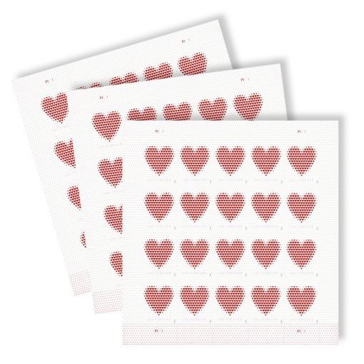 2020 Made of Hearts Forever Stamps - Forever Stamps