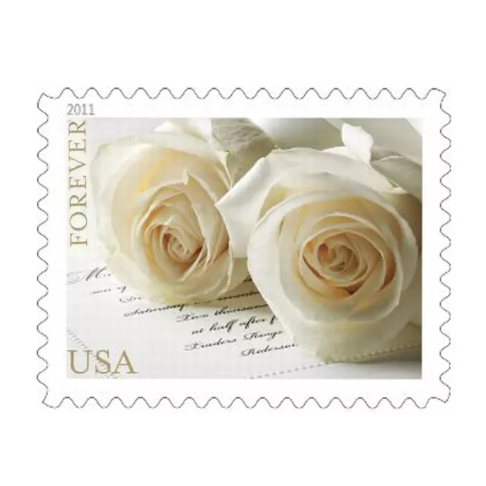 2011 Wedding Roses Commemorative stamps - Forever Stamps