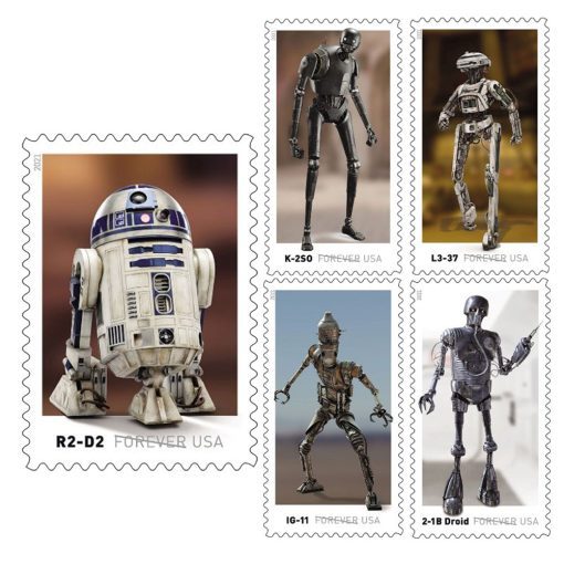 2021 Star Wars Droids - Forever Stamps