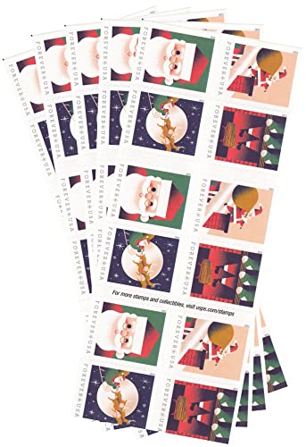 2021 A Visit from St Nick Christmas stamps - Forever Stamps