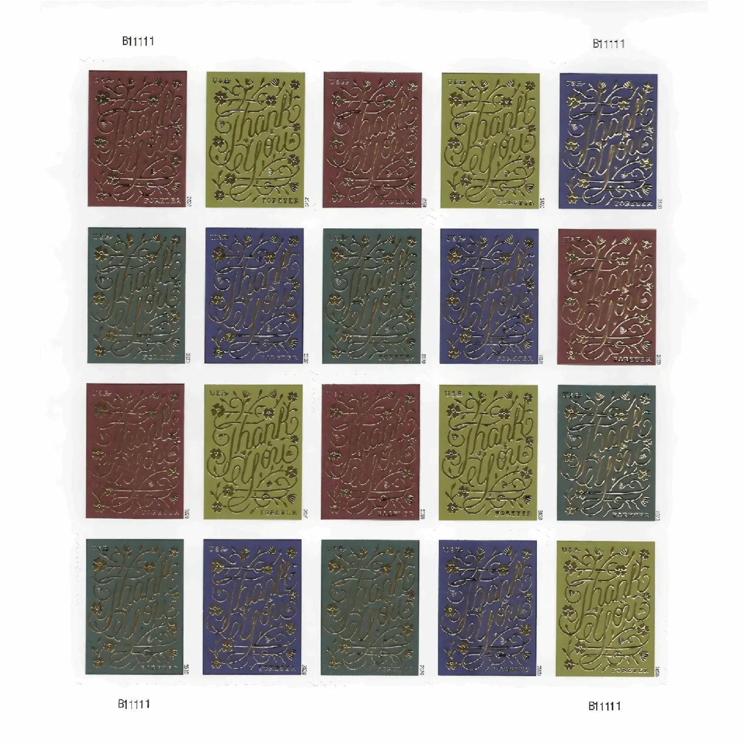 Celebrations & Thanks - Forever Stamps