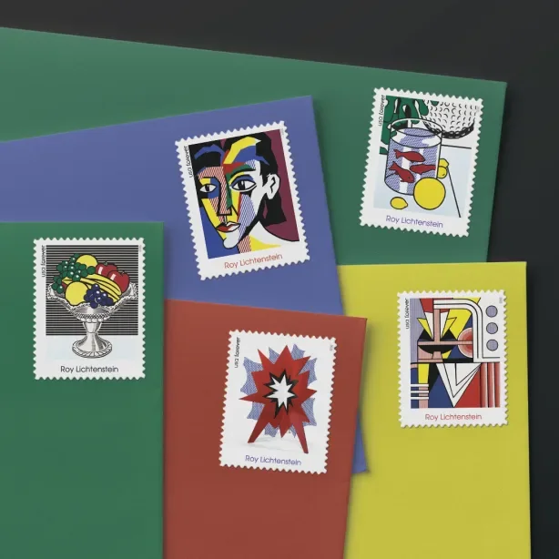 2023 Roy Lichtenstein Stamps - Forever Stamps