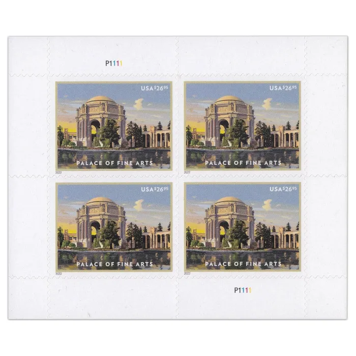 2022 Palace of Fine Arts Stamps - Forever Stamps