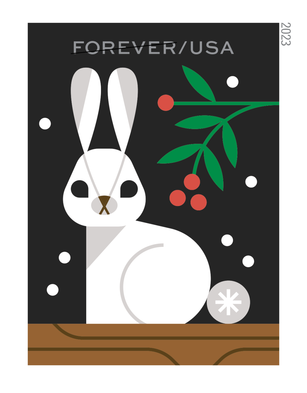 2023 Winter Woodland Animals Stamps - Forever Stamps