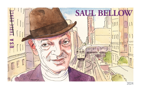 2024 Saul Bellow Stamps - Forever Stamps