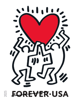 2025 Love Stamps 100 pcs - Forever Stamps