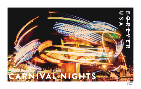 2024 Carnival Nights Stamps - Forever Stamps